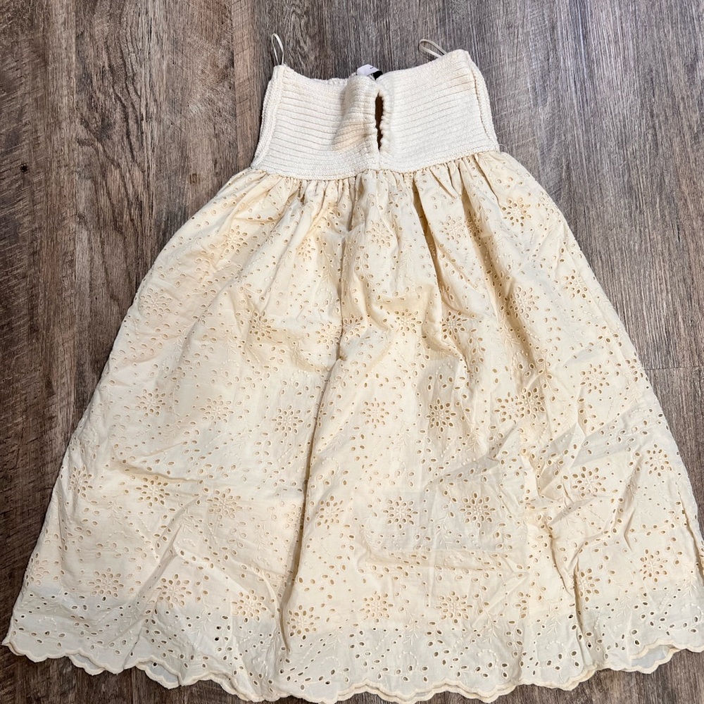 Women’s pre owned like new ZARA Combination Embroidered Knit Dress Size Small